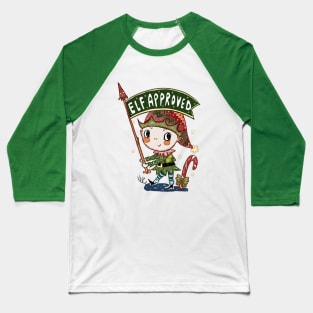 Elf Approved Baseball T-Shirt